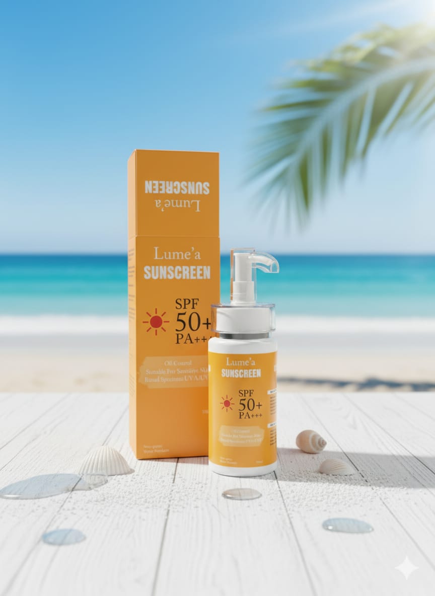 Lume’a Daily Hydrating Sunscreen SPF 50+ PA+++ | Broad Spectrum UVA/UVB