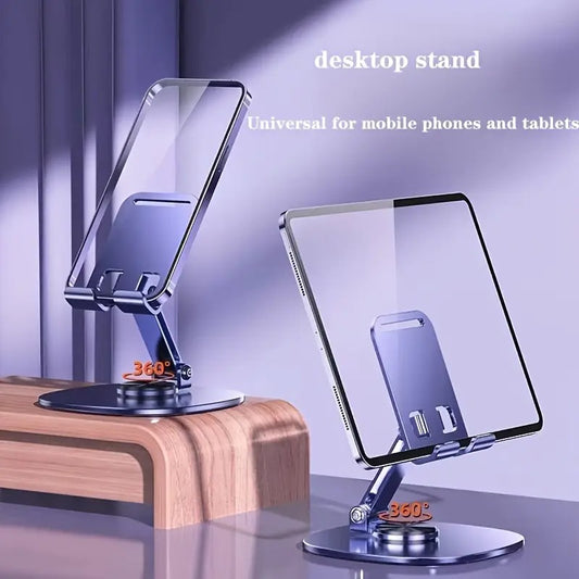 Metal Mobile Holder – 360° Rotatable Stand | Durable & Universal | Pakistan