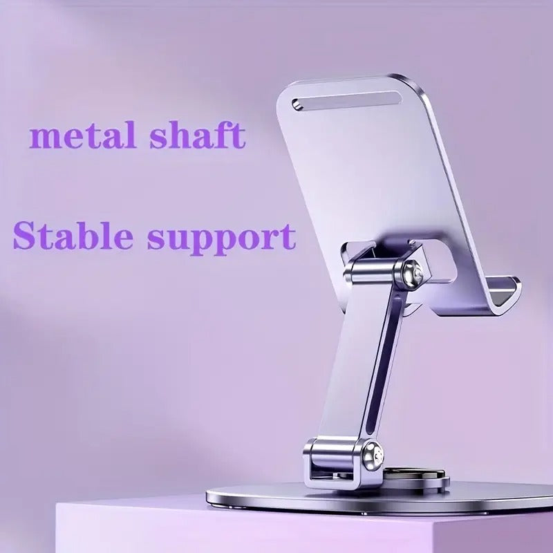 Metal Mobile Holder – 360° Rotatable Stand | Durable & Universal | Pakistan