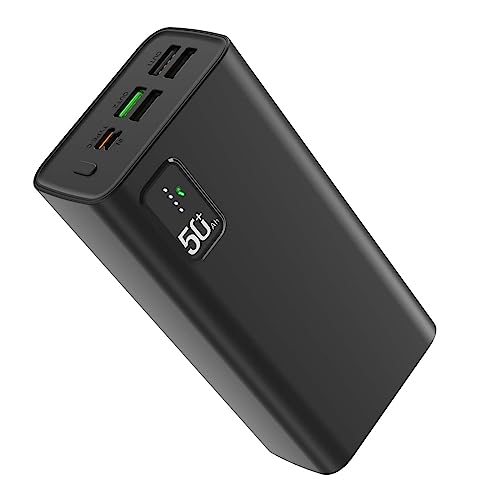 10000mAh Power Bank – PD Fast Charging with Digital Display | Portable Power Bank for Android & iPhone | Full Capacity Backup – Kharido Online Pakistan