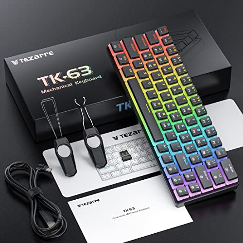 TK-63 Pro Wireless RGB Gaming Keyboard – Mechanical & Customizable | Pakistan