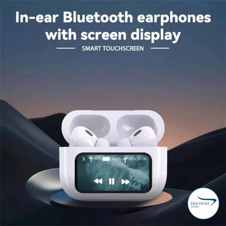 AirPods A9 Pro – ANC & ENC Noise Cancelling Wireless Earbuds | Deep Bass, Touch Control & Long Battery Life for Android & iOS – Kharido Online Pakistan