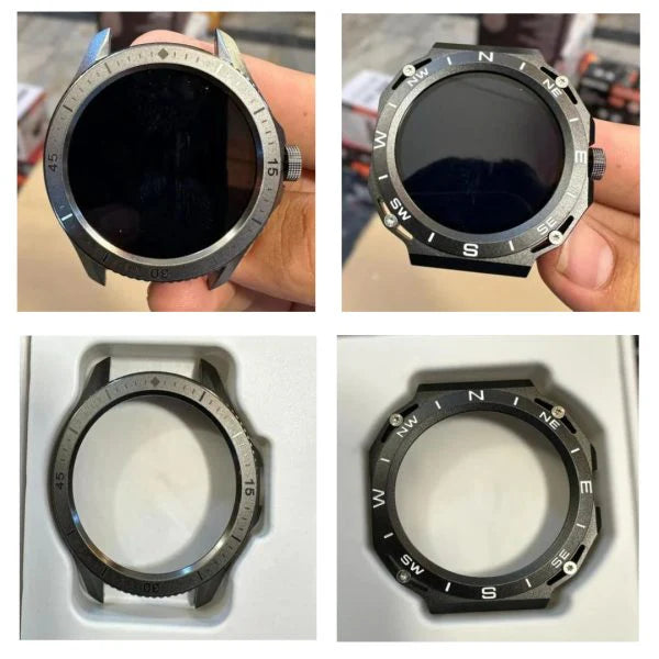 SK 22 Smartwatch – AMOLED Display, Dual Straps, Fitness & Call Watch for Men