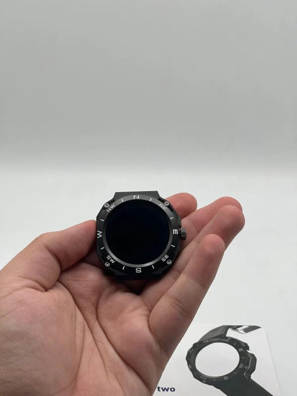 SK 22 Smartwatch – AMOLED Display, Dual Straps, Fitness & Call Watch for Men