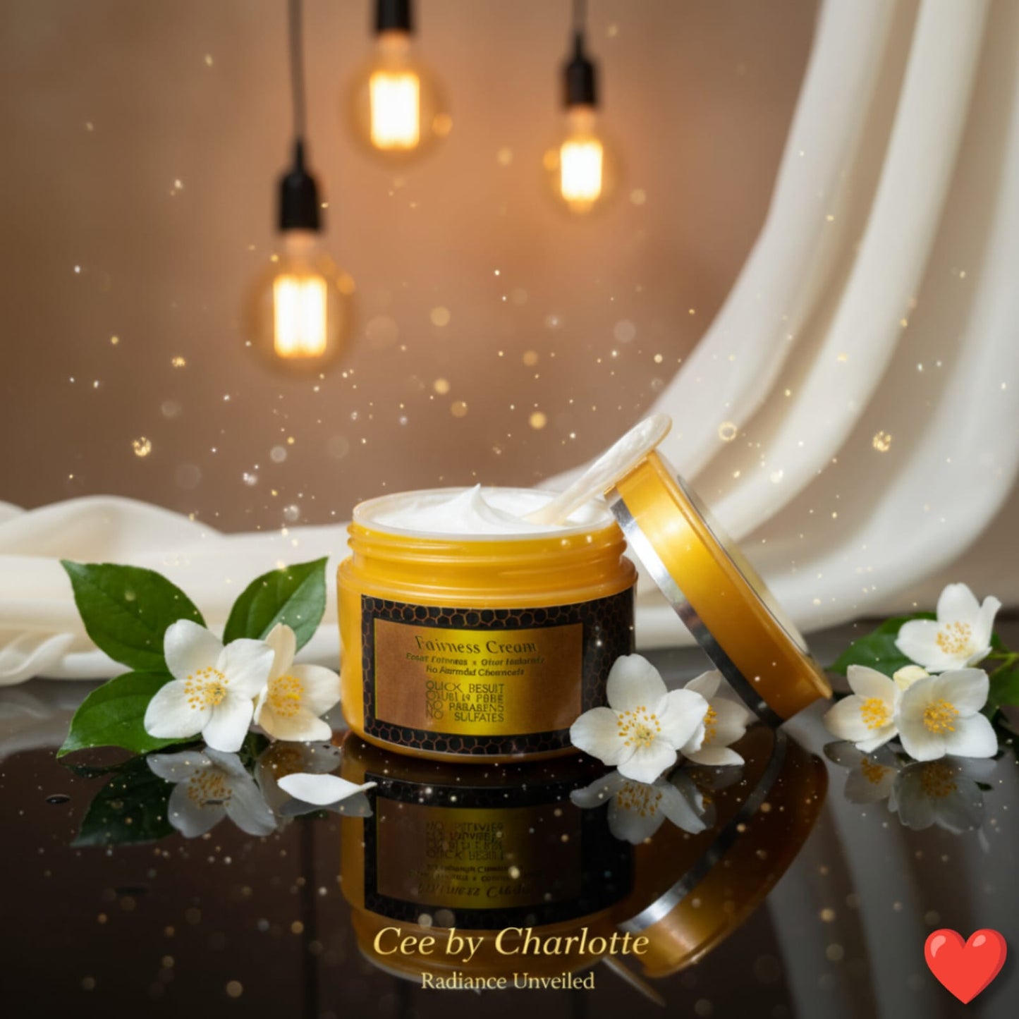 🧴 Cee Beauty Fairness Cream | Brightening & Anti-Aging Face Moisturizer with Vitamin E, Aloe Vera & Coconut Oil – 50g