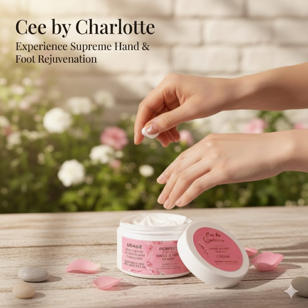 Cee Beauty Hand & Foot Whitening Cream – Instant Softness &amp; Glow | Remove Dark Knuckles*