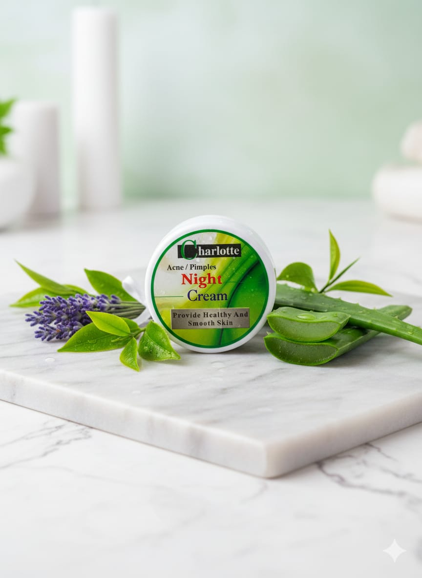 Cee Beauty Acne & Pimples Night Cream – Fast 24-Hour Relief | Clear, Smooth & Glowing Skin