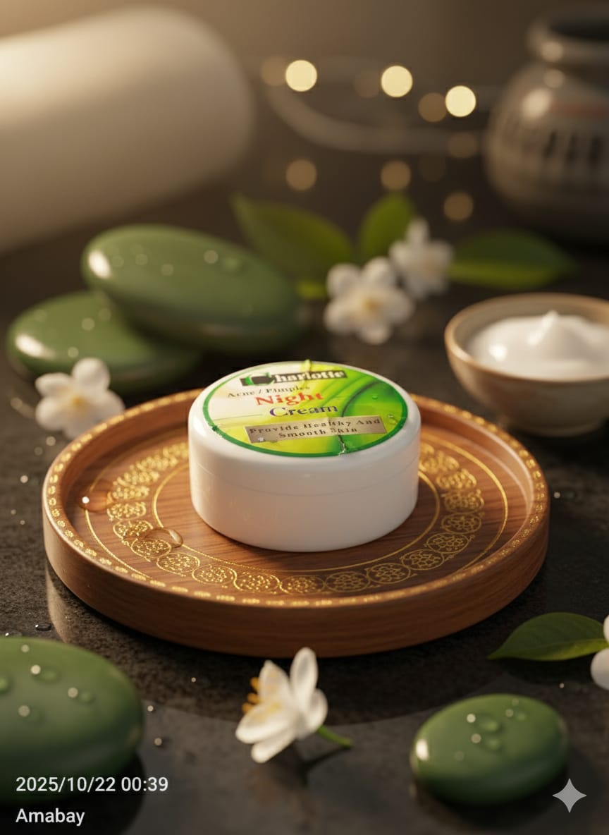 Cee Beauty Acne & Pimples Night Cream – Fast 24-Hour Relief | Clear, Smooth & Glowing Skin