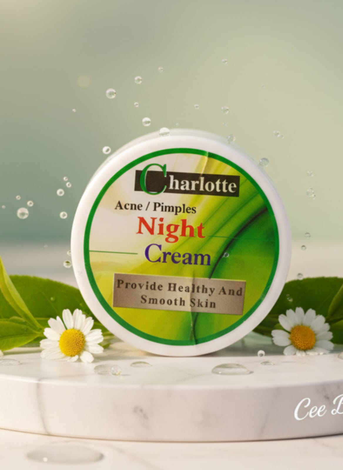 Cee Beauty Acne & Pimples Night Cream – Fast 24-Hour Relief | Clear, Smooth & Glowing Skin