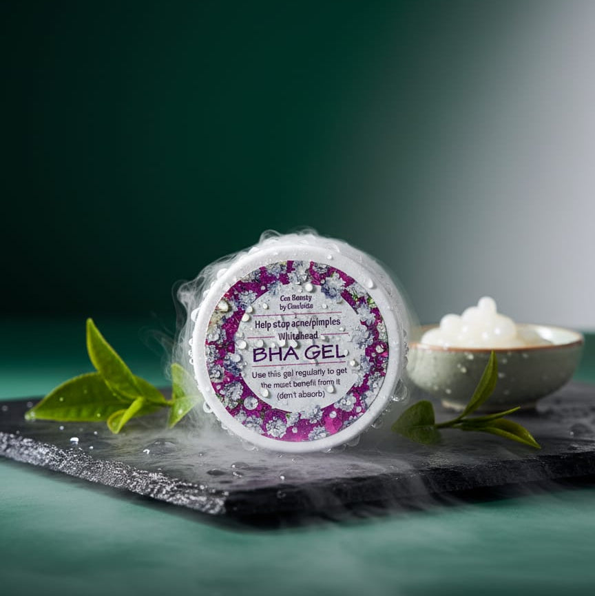 Cee Beauty BHA Gel – Fast Acne & Pimple Treatment | 24-Hour Visible Results | 50g