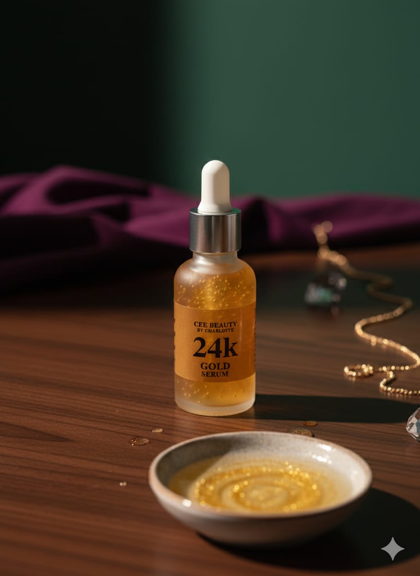 Cee Beauty 24K Gold Glow Serum – Radiant, Youthful & Glowing Skin in Pakistan