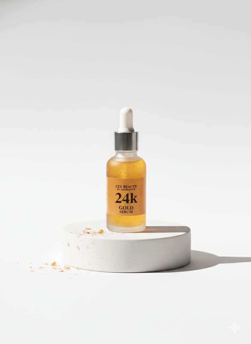 Cee Beauty 24K Gold Glow Serum – Radiant, Youthful & Glowing Skin in Pakistan