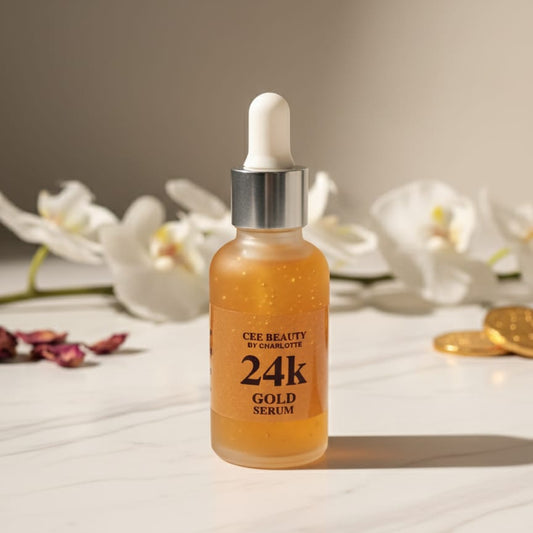 Cee Beauty 24K Gold Glow Serum – Radiant, Youthful & Glowing Skin in Pakistan