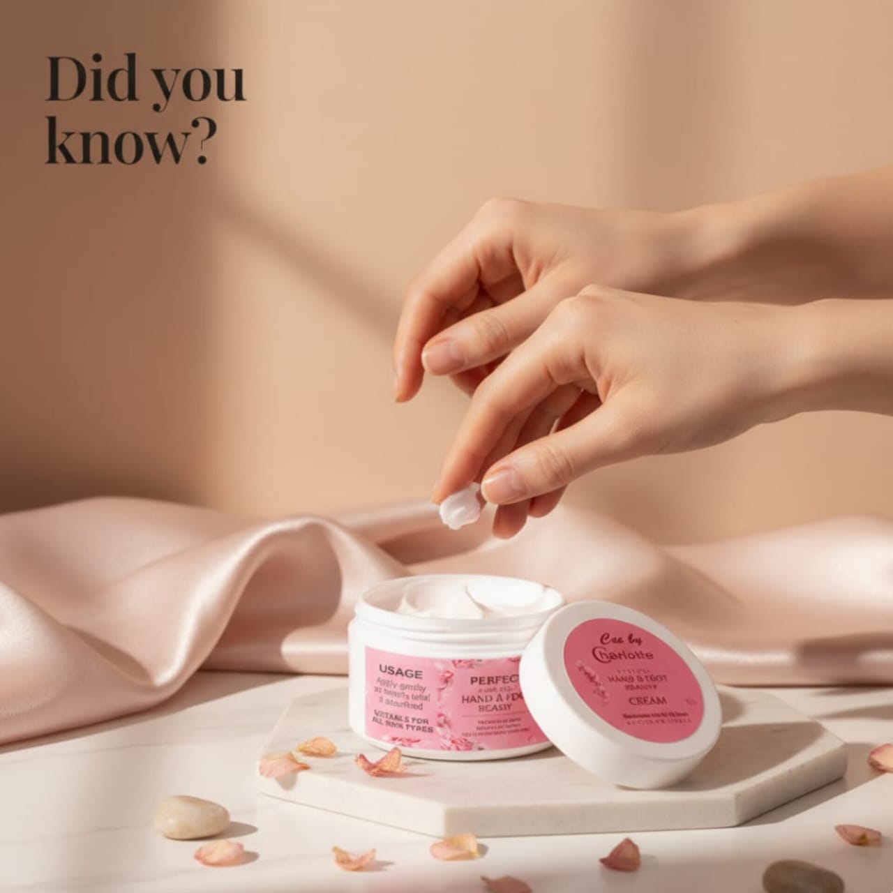 Cee Beauty Hand & Foot Whitening Cream – Instant Softness &amp; Glow | Remove Dark Knuckles*