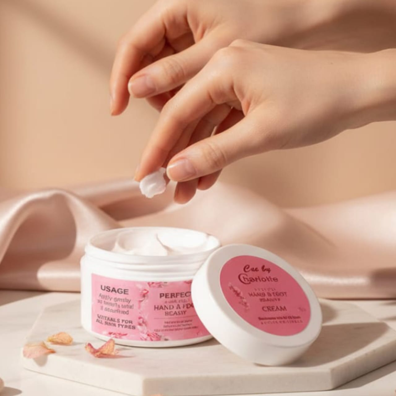 Cee Beauty Hand & Foot Whitening Cream – Instant Softness &amp; Glow | Remove Dark Knuckles*