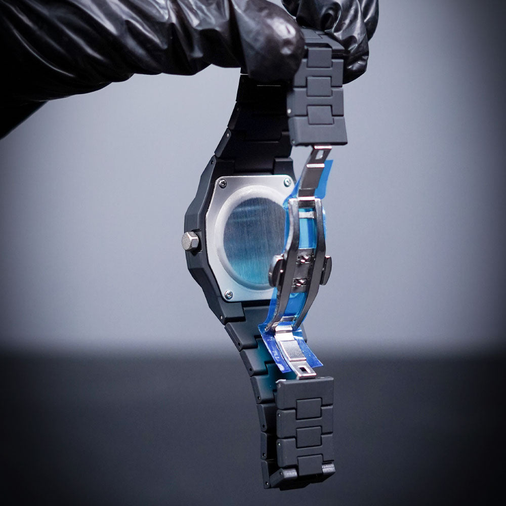 Black Aura Watch – Premium Men's Stylish Analog Wrist Watch | Luxury Fashion Watch in Pakistan