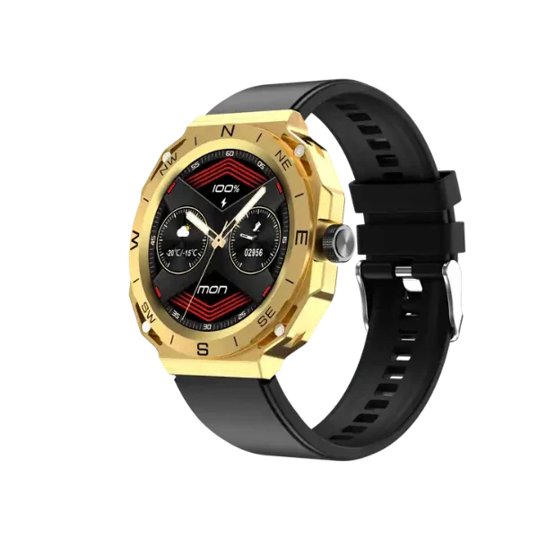 SK 22 Smartwatch – AMOLED Display, Dual Straps, Fitness & Call Watch for Men
